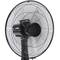 Ventilatore oscillante da pavimento con telecomando regolabile in altezza 3 velocità diametro 40 cm 60 W colore nero