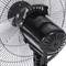 Ventilatore oscillante da pavimento con telecomando regolabile in altezza 3 velocità diametro 40 cm 60 W colore nero