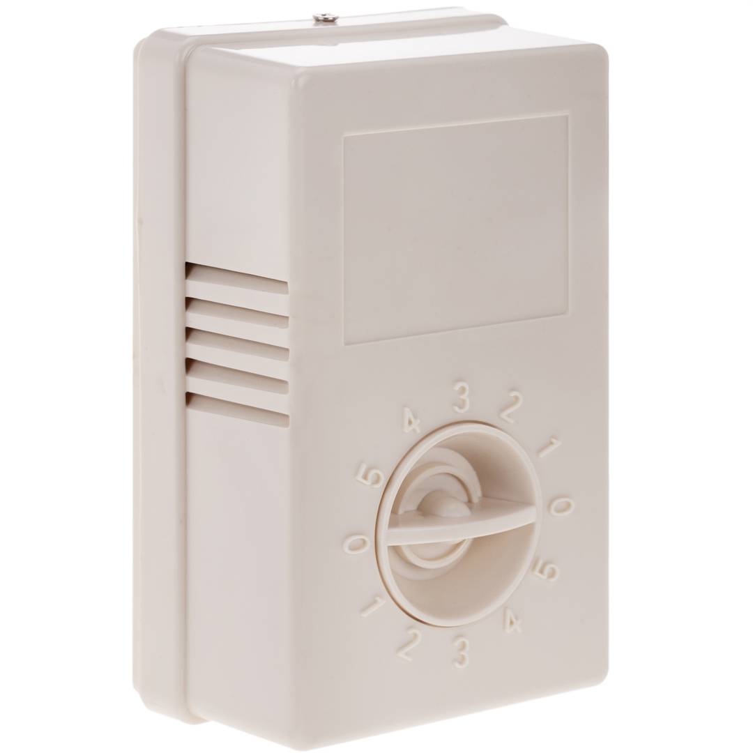 Biały wentylator sufitowy z 5-stopniową regulacją prędkości 60 W model przemysłowy z funkcją zima-lato