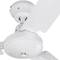 Biały wentylator sufitowy z 5-stopniową regulacją prędkości 60 W model przemysłowy z funkcją zima-lato