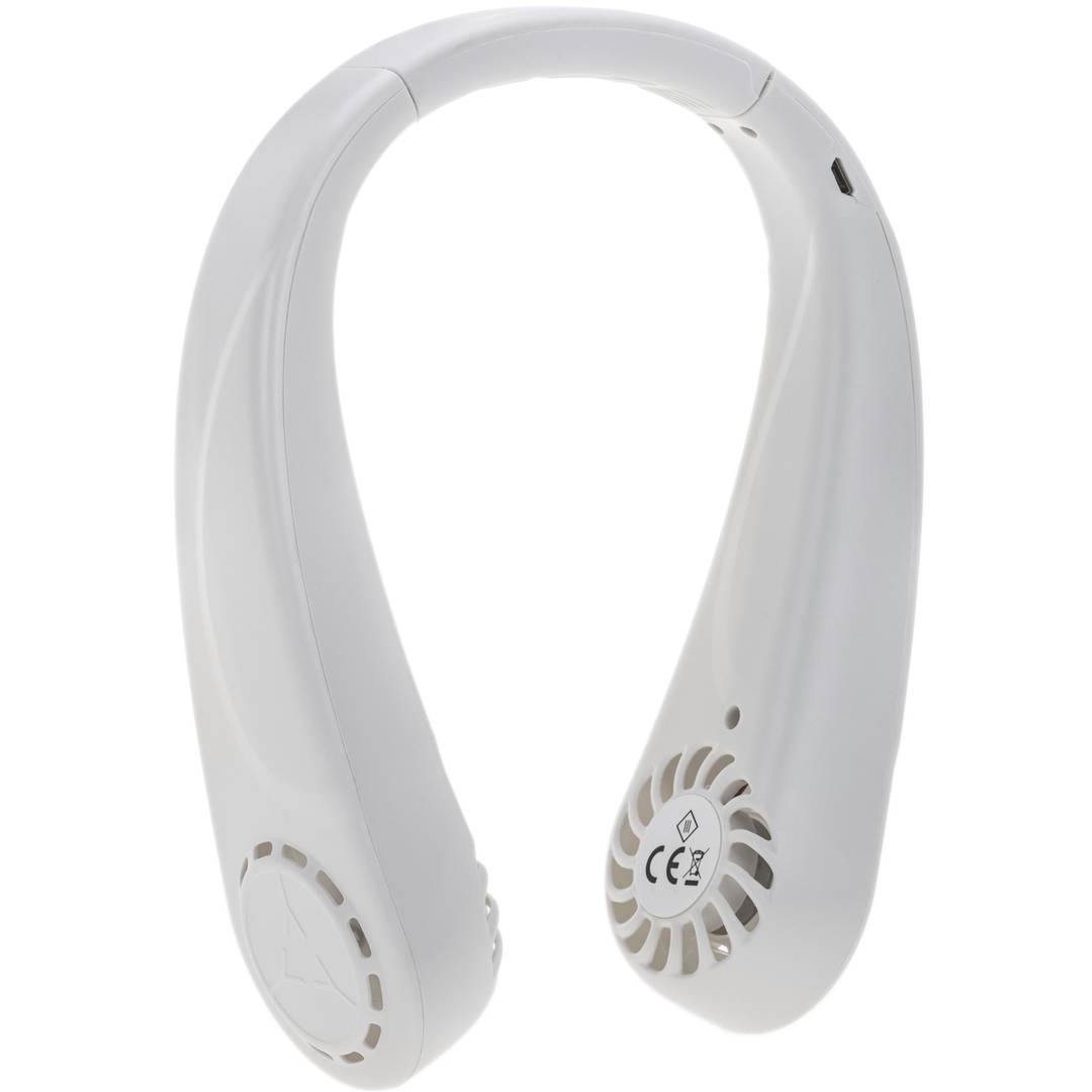 Ventilador de cuello recargable por USB-C y 3000 mAh