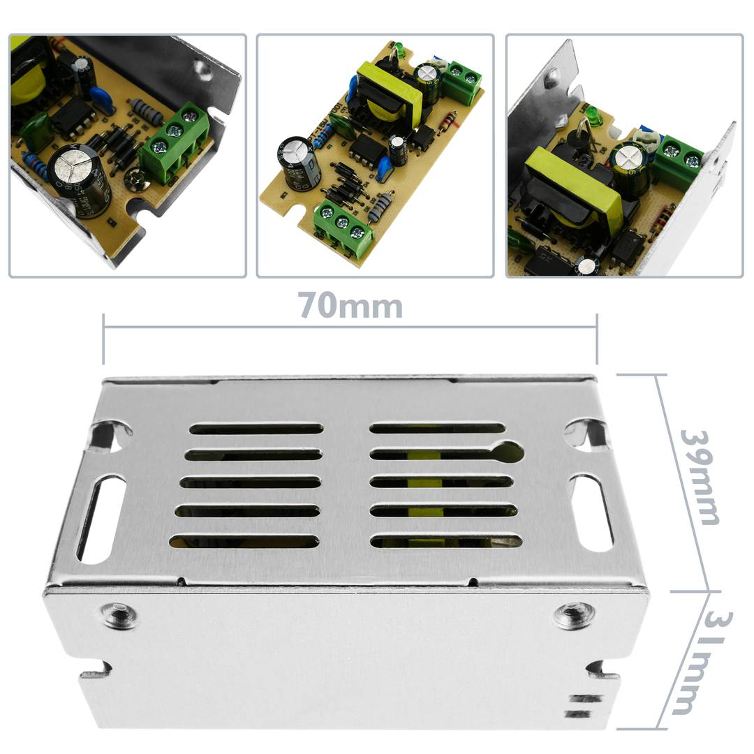 Font d'alimentació industrial 12VDC 1.25A
