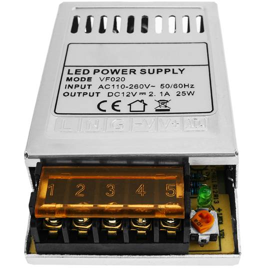 Source d'alimentation industrielle 12VDC 2.1A