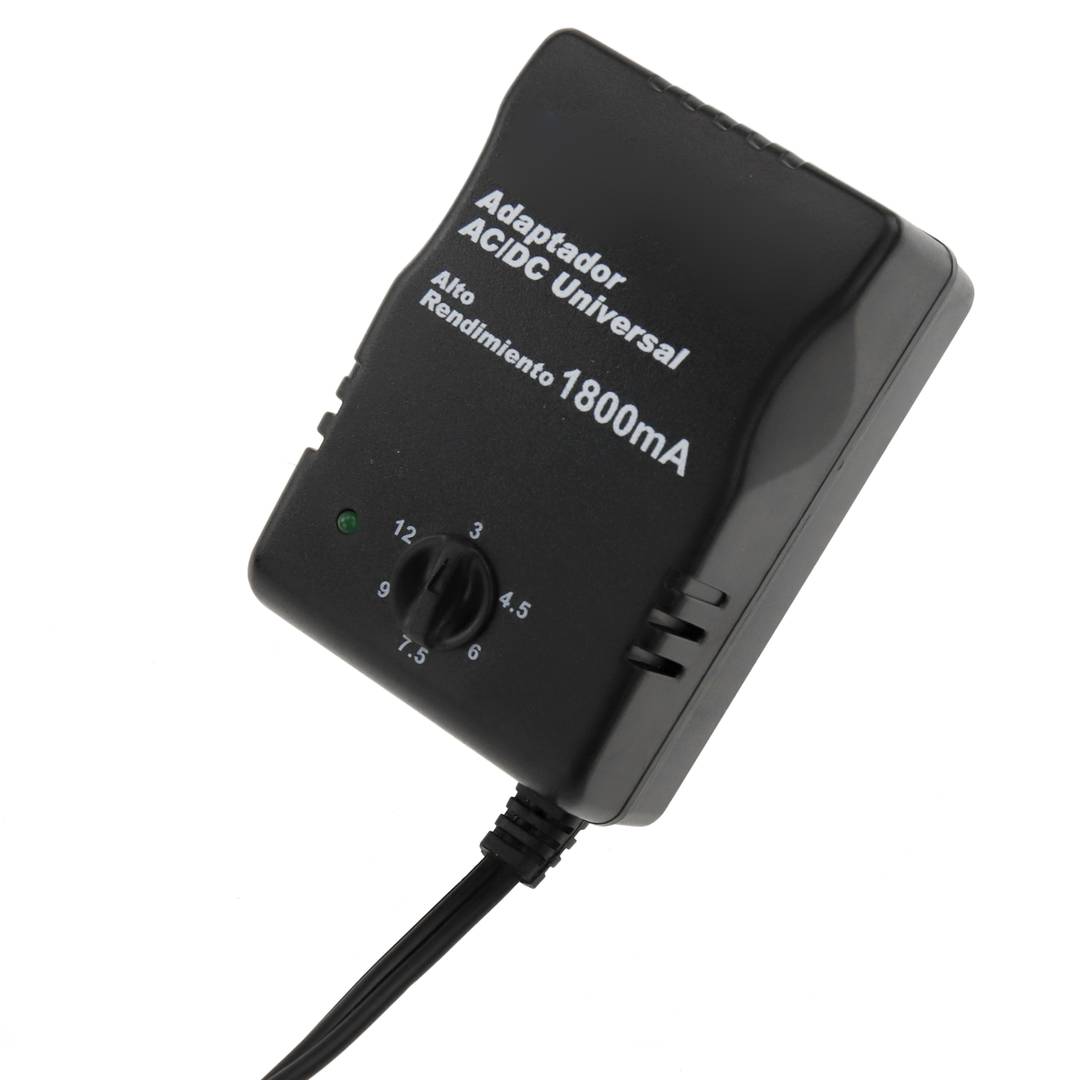 Alimentador universal 100-240 VAC a DC multi-voltaje 29 W
