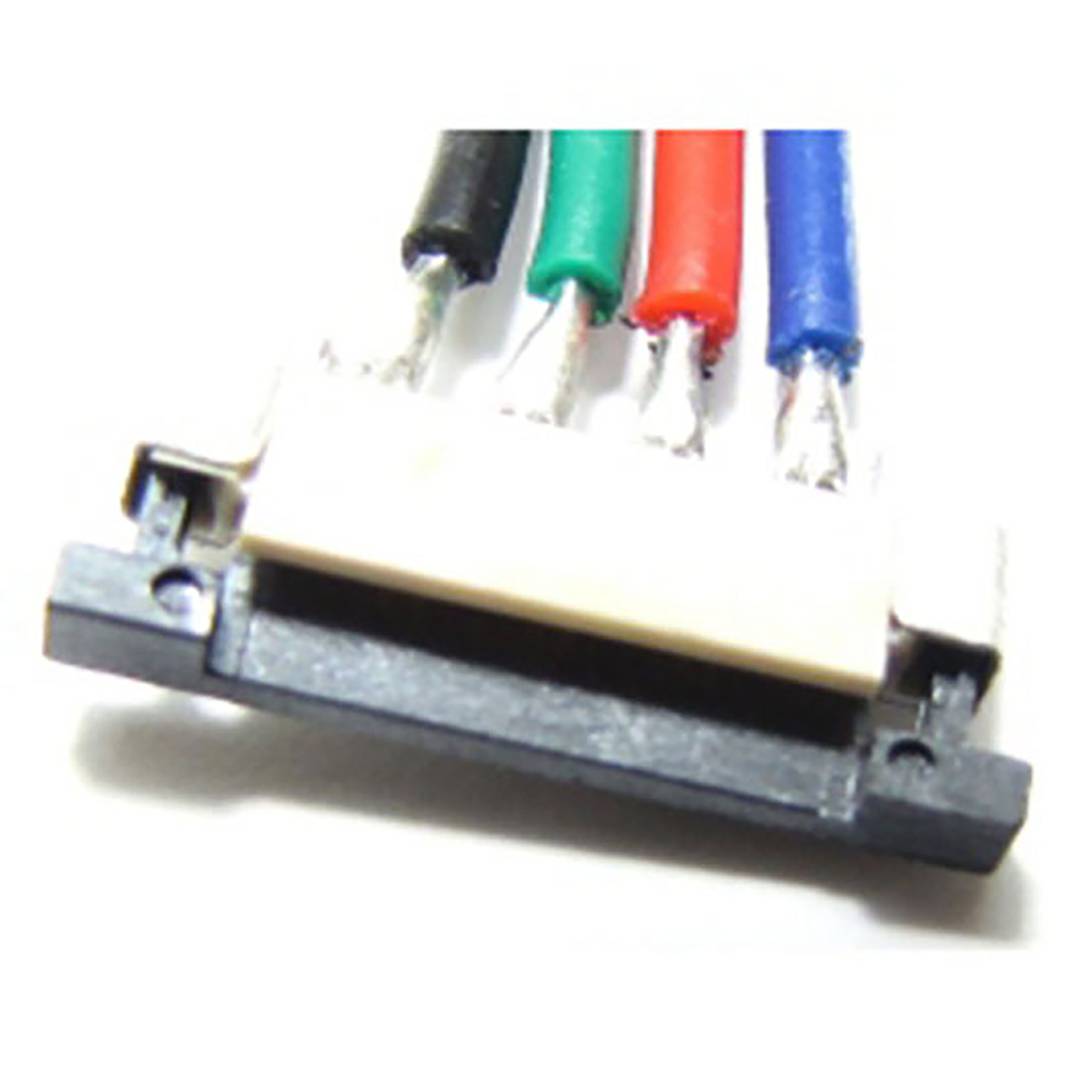 Connector amb cable per tira de LED RGB de 10 mm