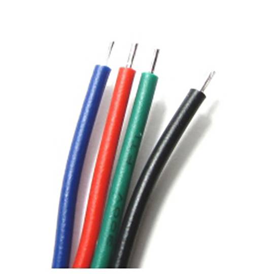 Connector amb cable per tira de LED RGB de 10 mm