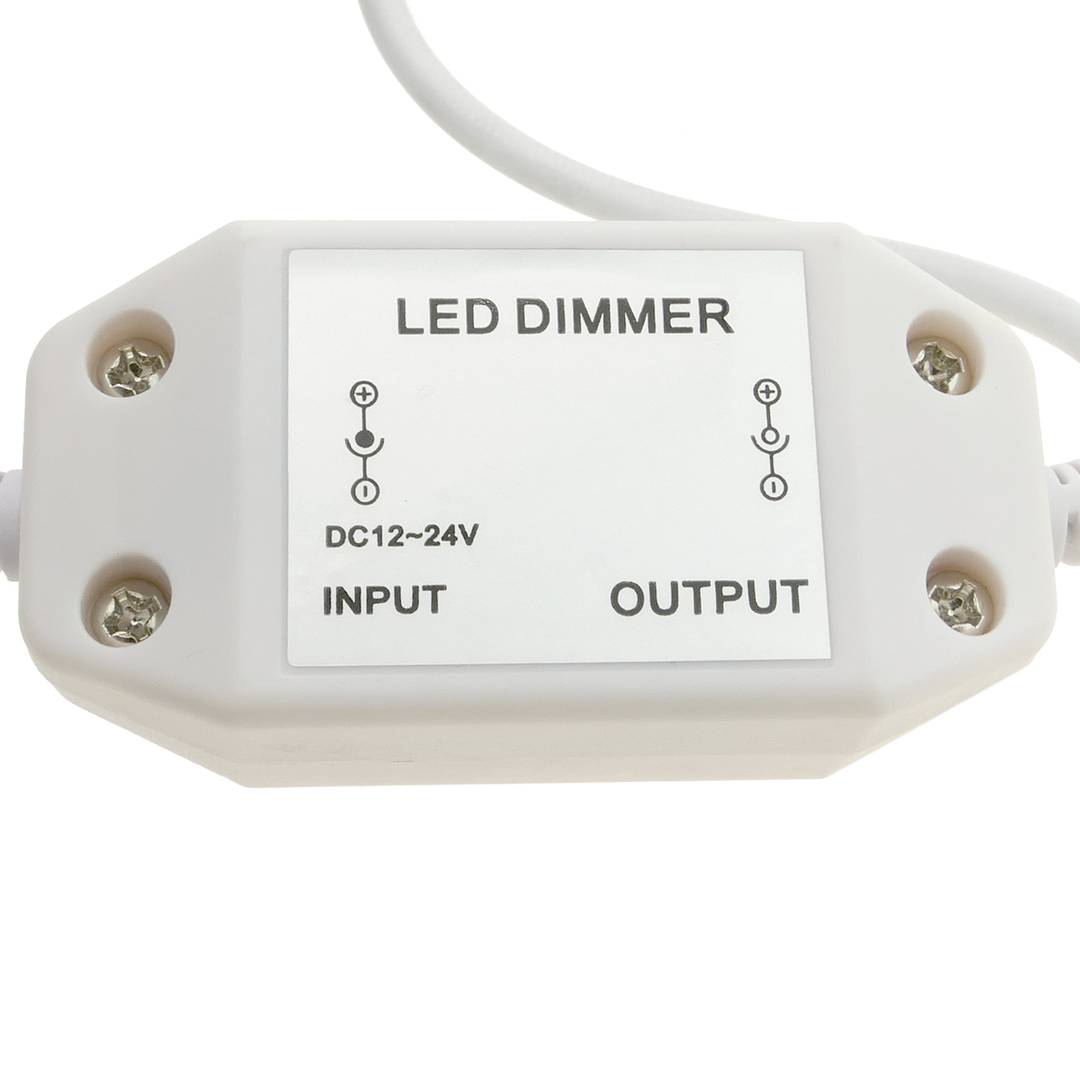 Regolatore di intensità per strisce LED monocromatiche 2A Modello compatto analogico 12-24VDC