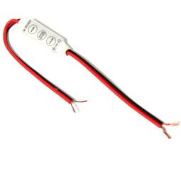 Controller regulator voor 6A 12VDC monochrome LED strip compact model