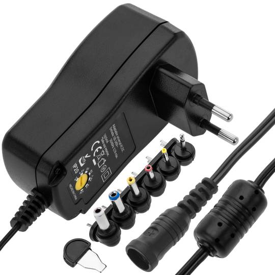 Alimentation universelle 100-240 VAC à DC multi-tension 12 W