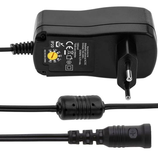 Alimentation universelle 100-240 VAC à DC multi-tension 12 W