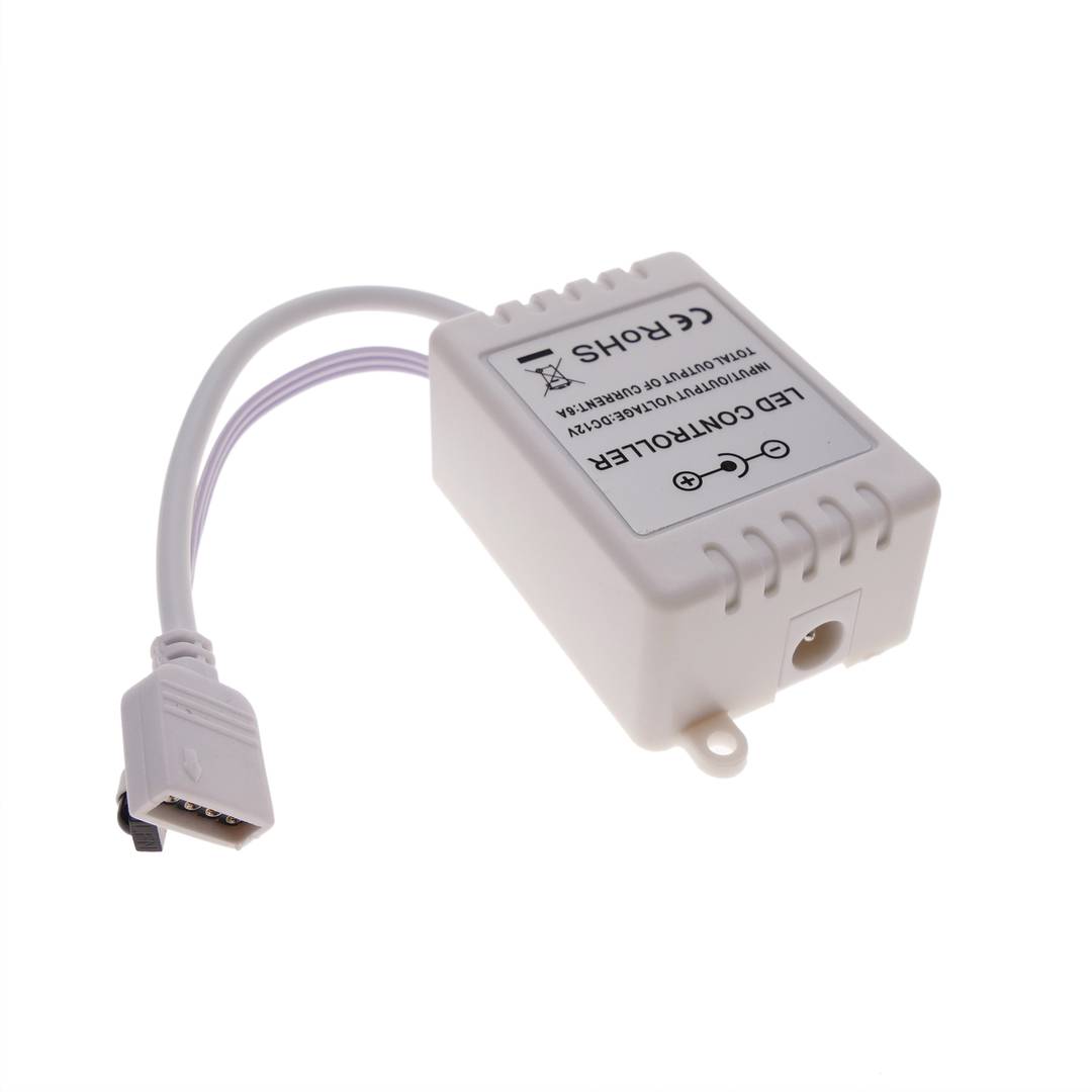 Kontroler pasków LED 6A RGB z pilotem na podczerwień