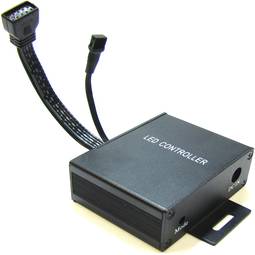 Controlador per tira de LEDs RGB de 18A amb control remot IR (A)