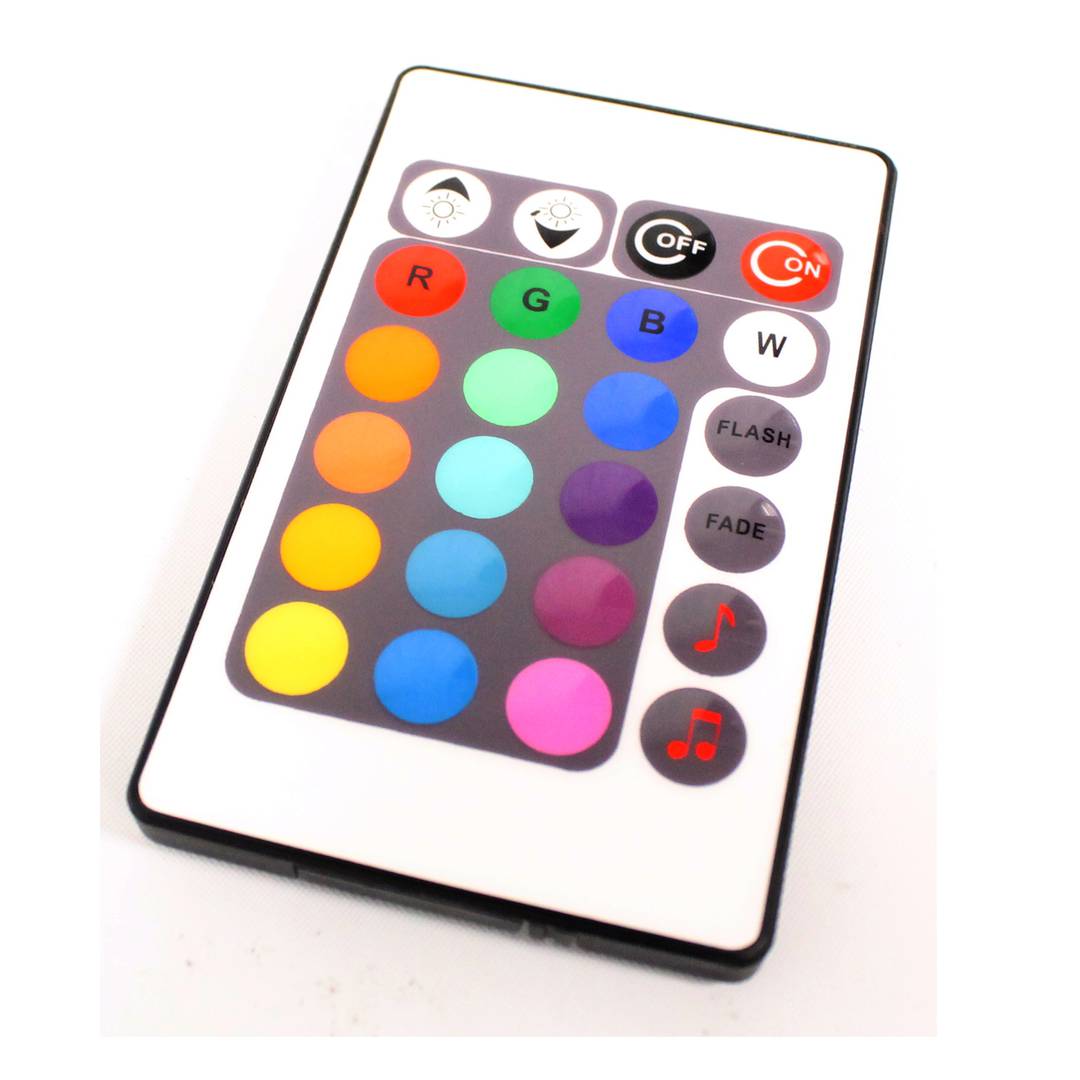 Controlador para LED RGB Faixa de 12A Música IR Controlador