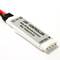 Controlador para tira de LEDs RGB de 6A 12VDC con control remoto IR modelo compacto