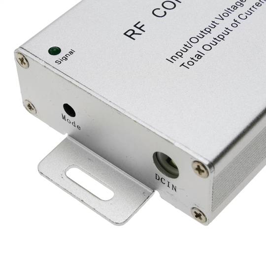 Controlador per tira de LEDs RGB de 24A 12-24VDC amb control remot RF