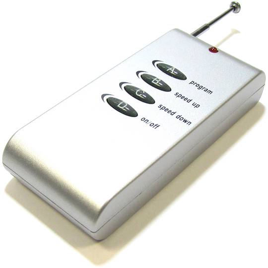 Controller for RGB LED strip 12A with RF remote control (B)