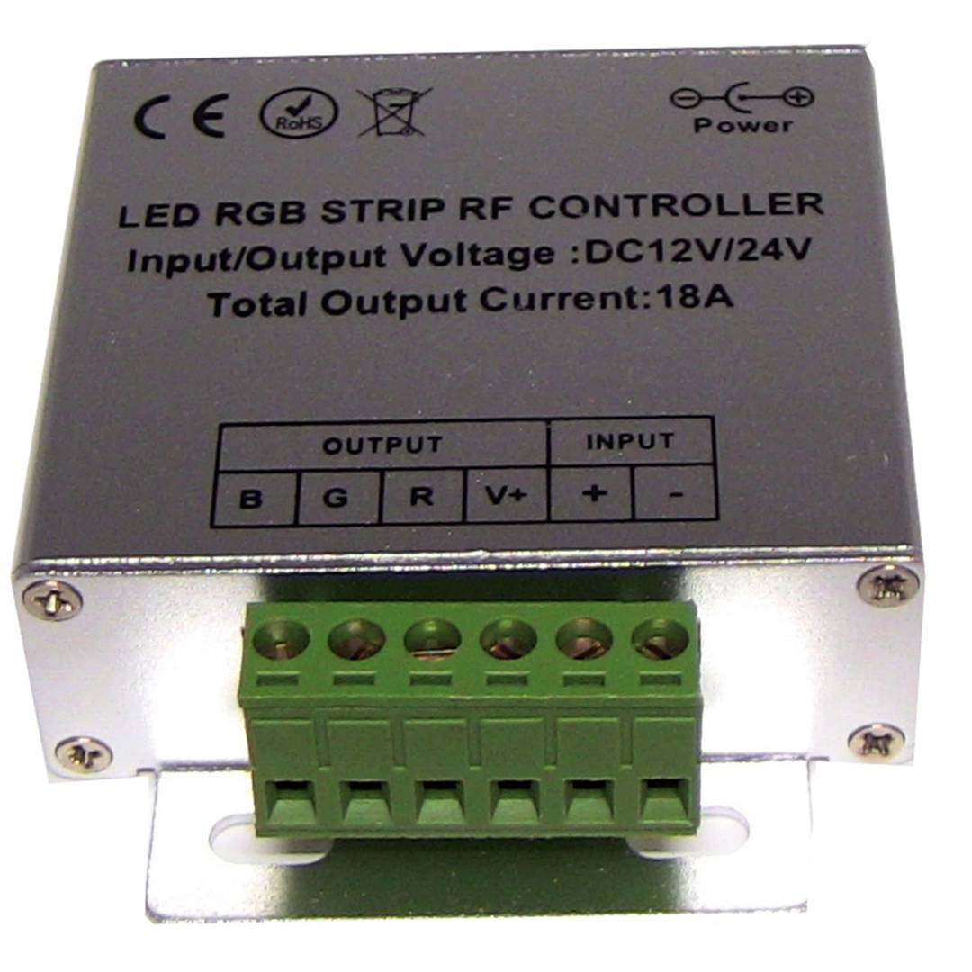 Controller per RGB LED Strip 18A RF a distanza di controllo (C)