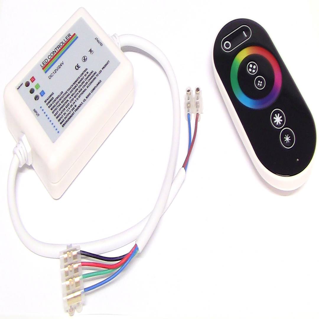 Controller voor 18A RGB LED-strip met RF-afstandsbediening (D)