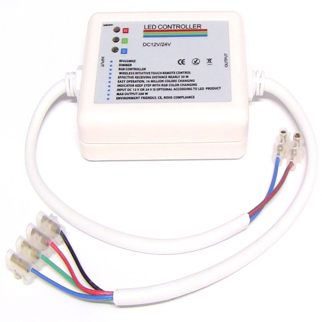 Controller voor 18A RGB LED-strip met RF-afstandsbediening (D)