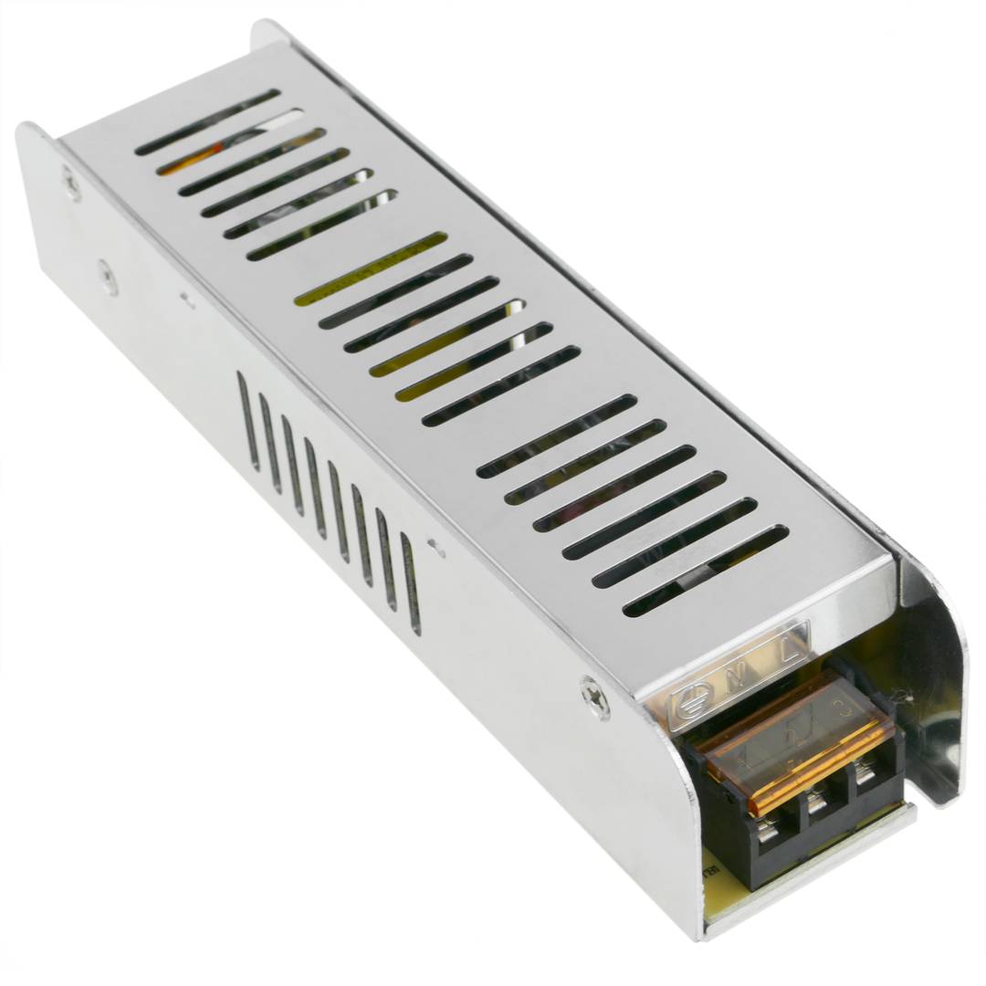 Source d'alimentation industrielle 12VDC 8.3A. Mesures 47 x 187 x 37 mm