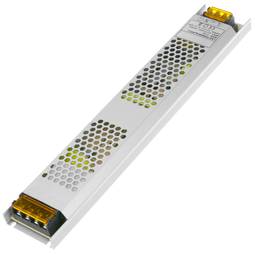 Fuente de alimentación industrial de superficie 12VDC 16.7A. Tamaño 53 x 308 x 21 mm