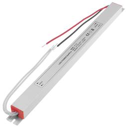 Fuente de alimentación industrial para LED 12VDC 3A. Tamaño 18 x 270 x 15 mm
