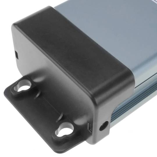 Fuente de alimentación industrial de superficie 12VDC 8.3A. Tamaño 75 x 190 x 42 mm IP53