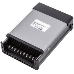 Fonte de alimentação de superfície plana. Transformador elétrico industrial de 12VDC 33.3A. Tamanho 116 x 194 x 50 mm IP53