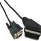 Cable VGA a Euroconector 3m (HD15-H/SCART-M)