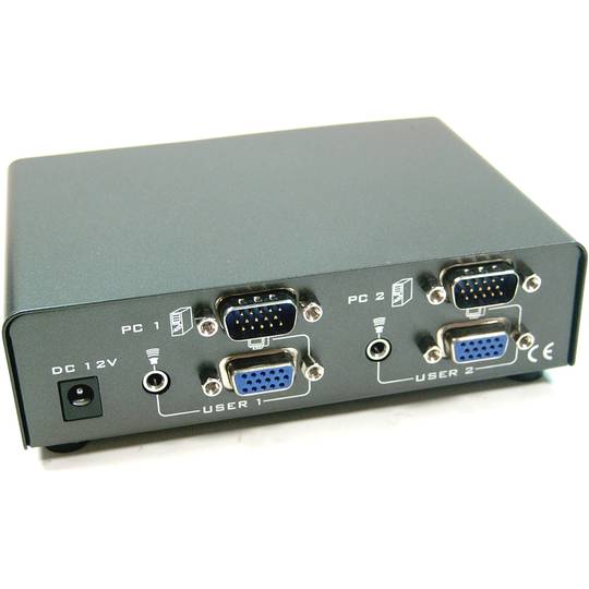 Conmutador Matrix VGA+AUDIO (2 IN a 2 OUT)