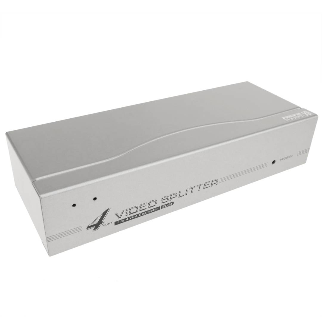 VGA 150 MHz 4-portowy żeński multiplikator wideo DDC2 HD15