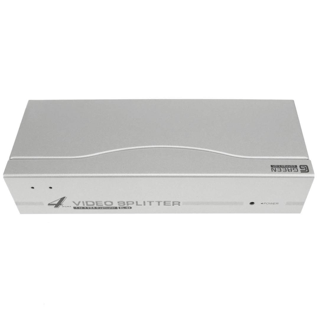 VGA 150 MHz 4-portowy żeński multiplikator wideo DDC2 HD15