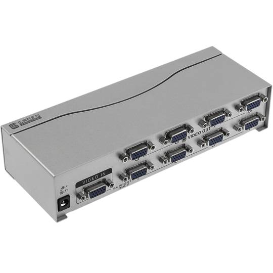 VGA 250 MHz 8-poorts videoversterker