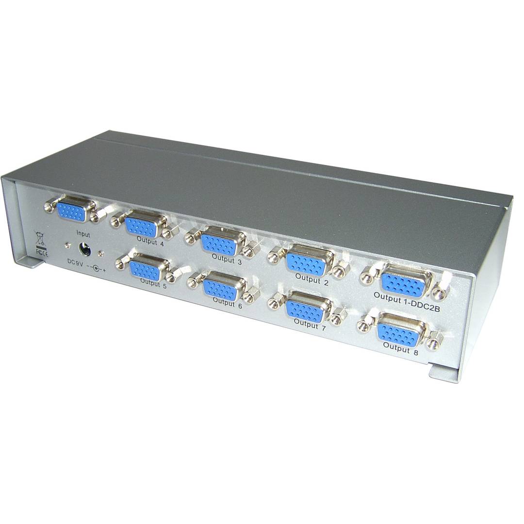 450MHz Multiplicateur VGA 8-port