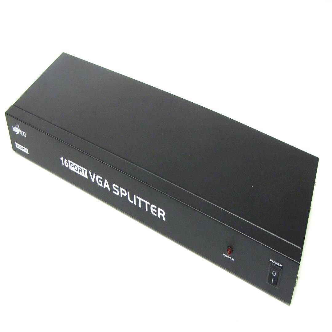 16-portowy multiplikator wideo VGA 350 MHz