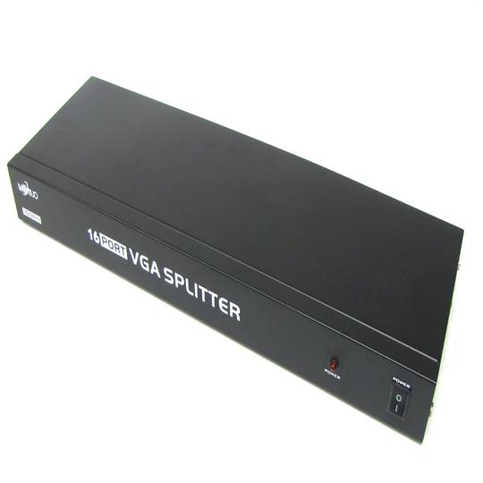 16-portowy multiplikator wideo VGA 350 MHz