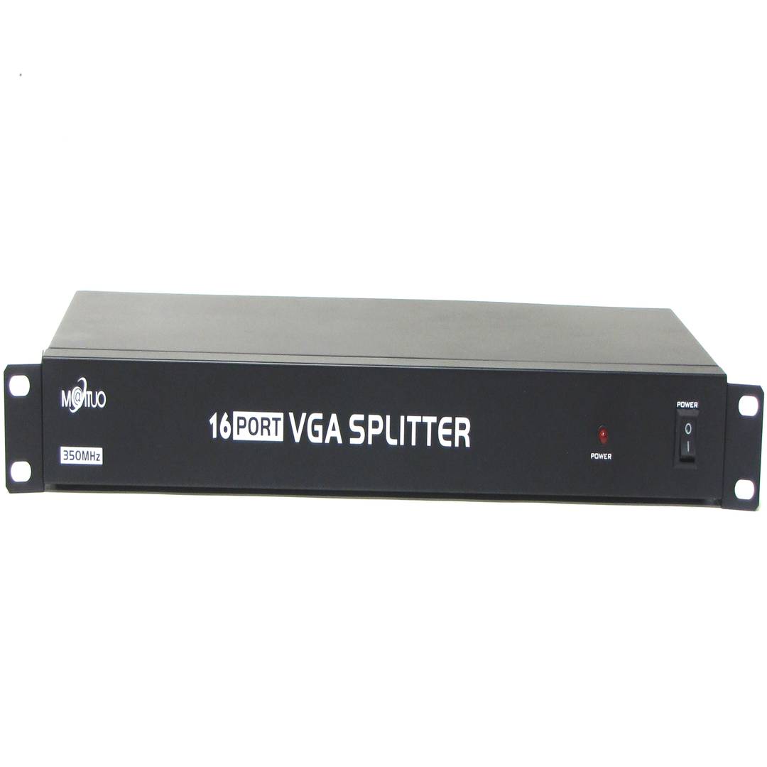 16-portowy multiplikator wideo VGA 350 MHz