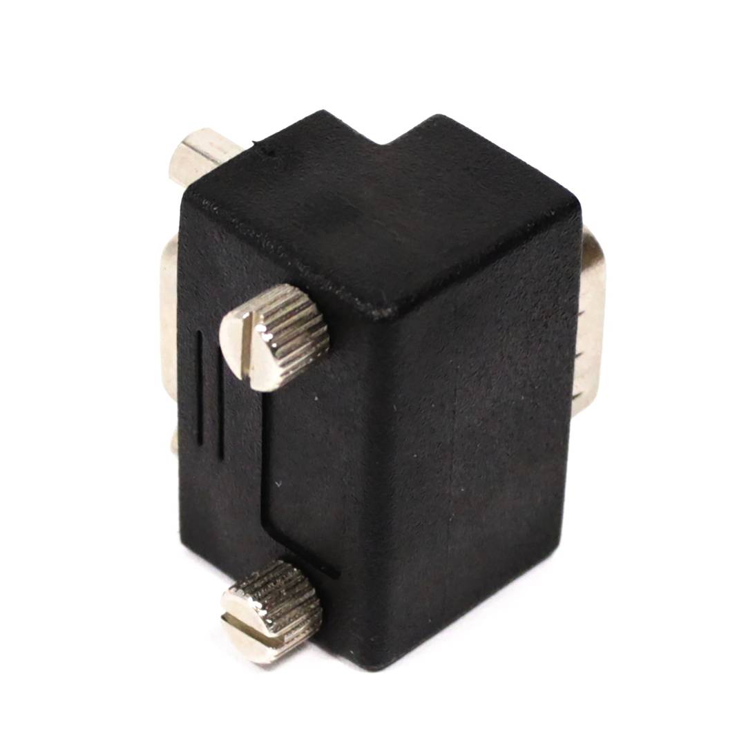 Links abgewinkelt VGA Adapter HD15 männlich weiblich