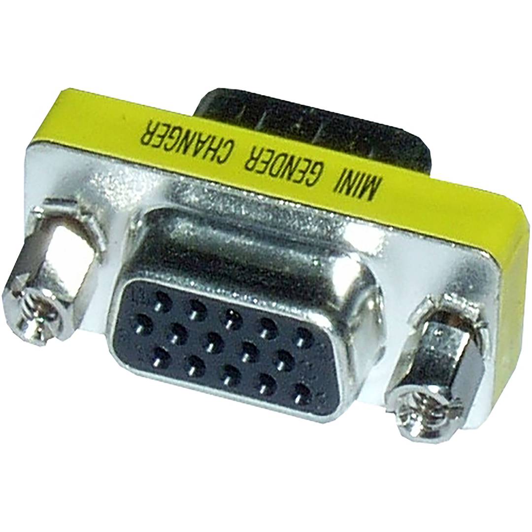 Mini adaptateur VGA (HD15M-HD15H)