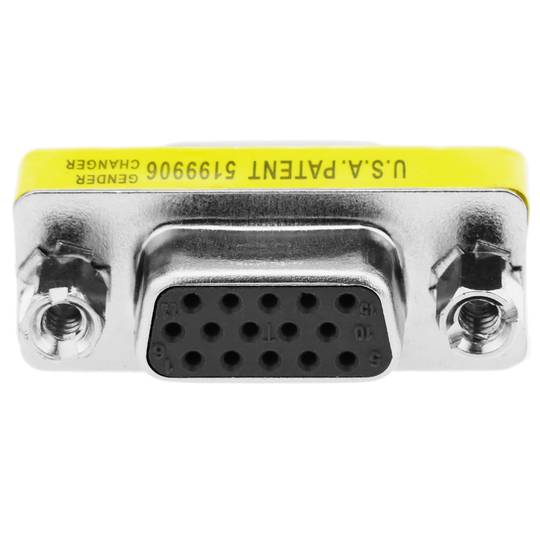 Mini VGA Adapter (HD15H-HD15H)