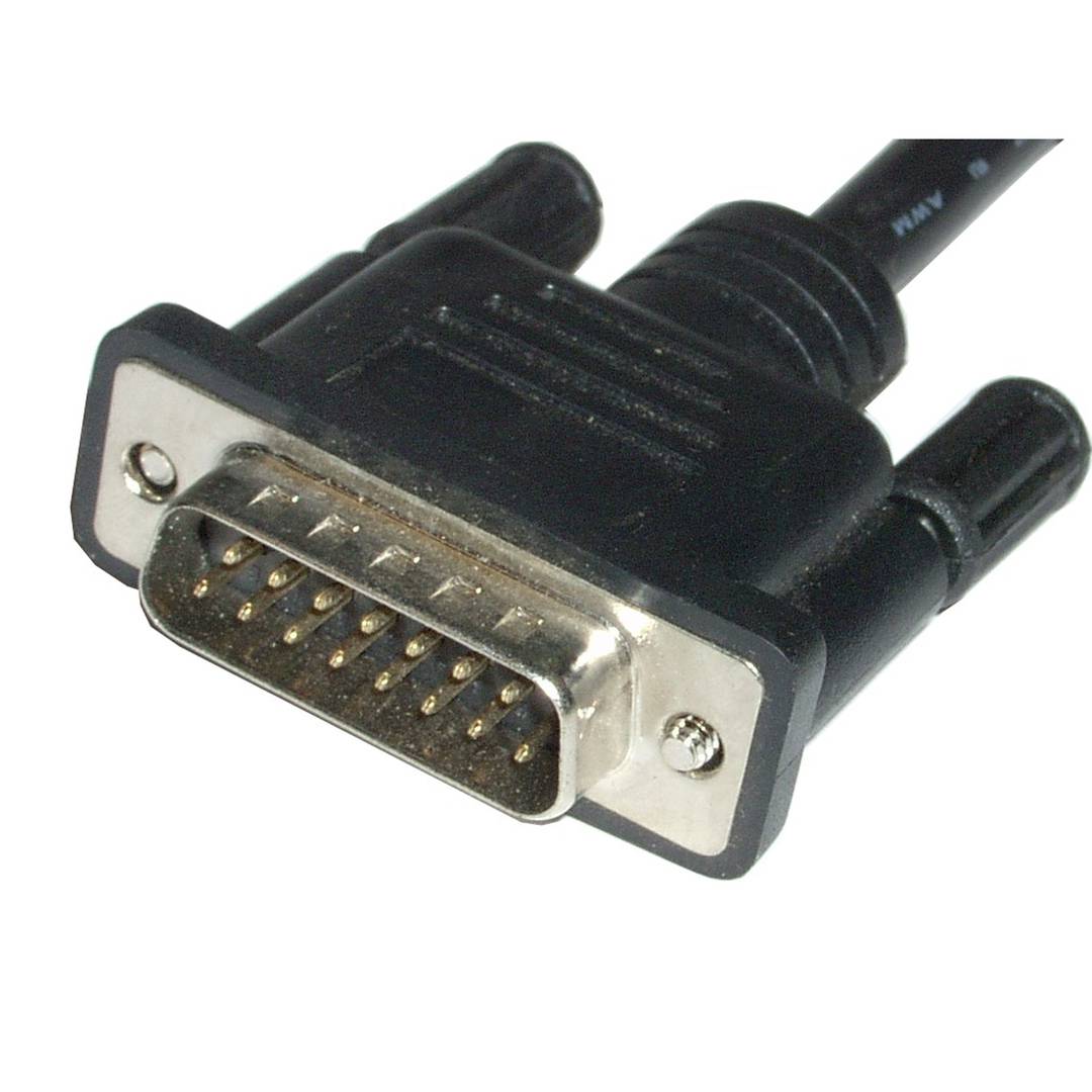 RGB Video Cable 1m (1xDB15-M/4xBNC-M)