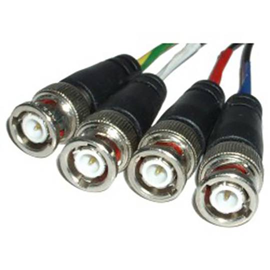 RGB Video Cable 1m (1xDB15-M/4xBNC-M)