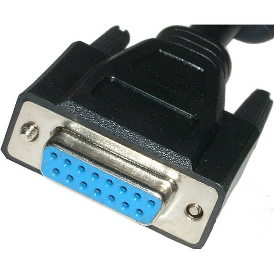 Cavo Video RGB 1,8 m (1xDB15-H/1xHD15-M)