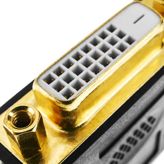 Przejściówka DVI-D żeńska na DVI-D żeńska podwójny adapter