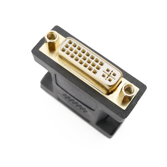 Adaptador DVI-I hembra a DVI-I hembra dual link