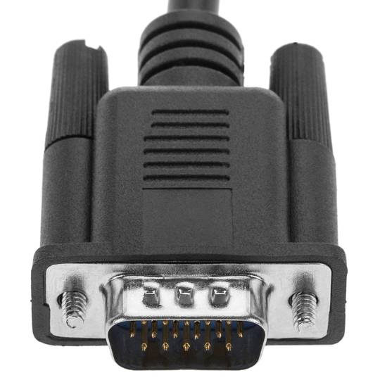 1,8 m mannelijke naar VGA mannelijke 24+5 DVI-A-kabel