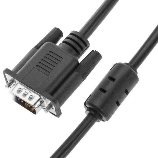 Kabel 24+5 DVI-VGA-Stecker-Stecker 1,8 m