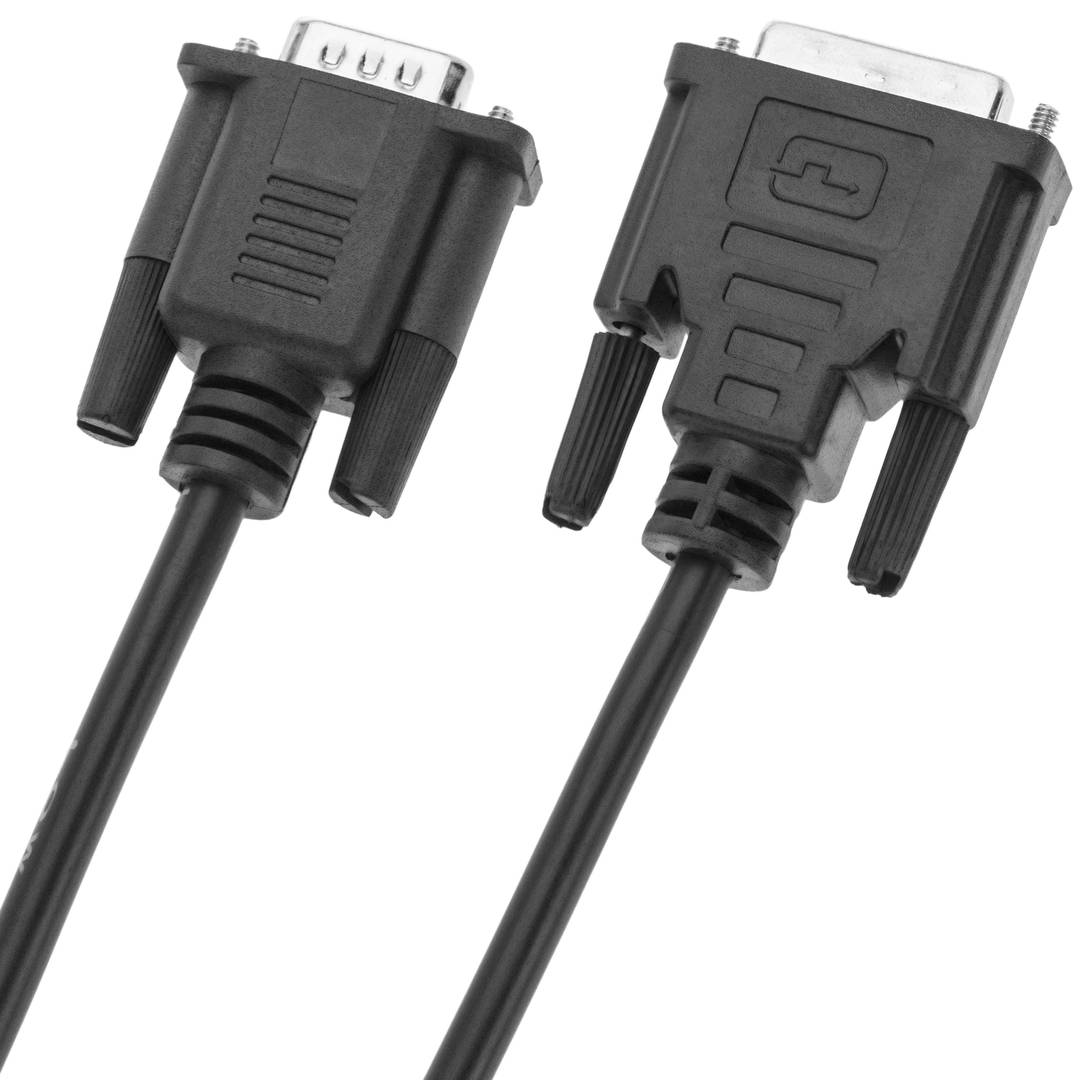 Kabel 24+5 DVI-VGA-Stecker-Stecker 1,8 m