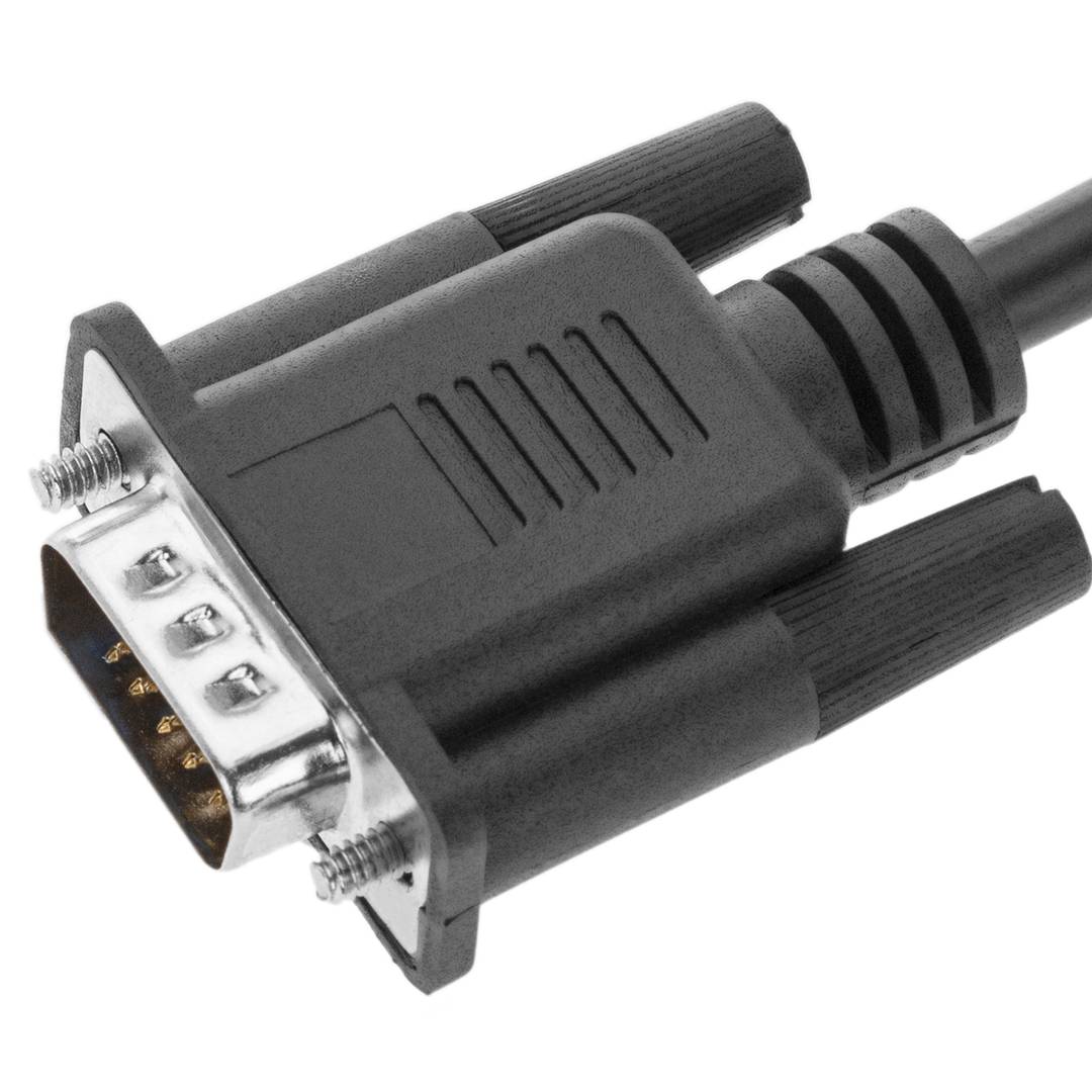 Kabel 24+5 DVI-VGA-Stecker-Stecker 1,8 m