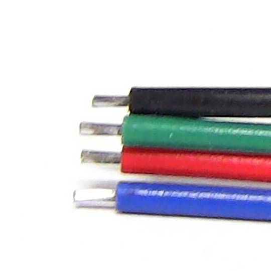 Stecker mit Kabel für RGB LED Streifen von 12 mm